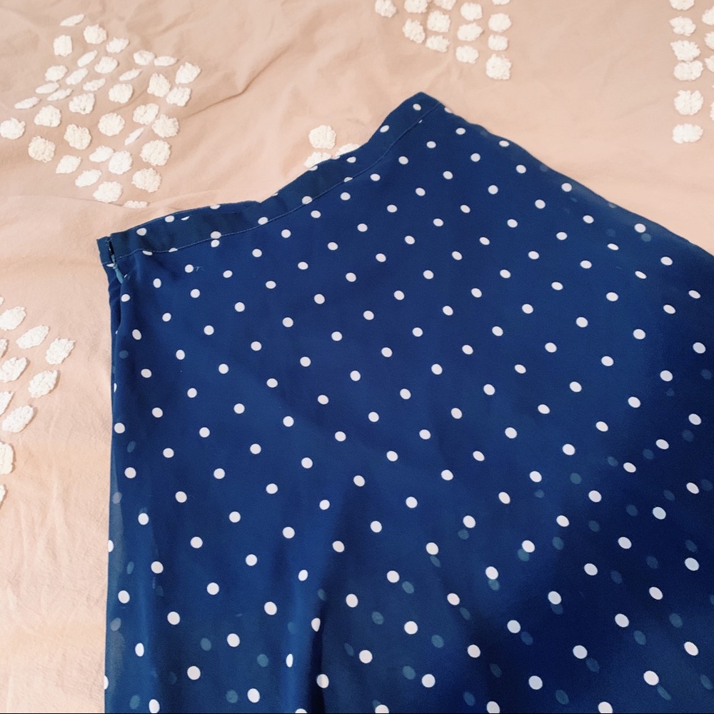 F21 Polka Dot Maxi Skirt
